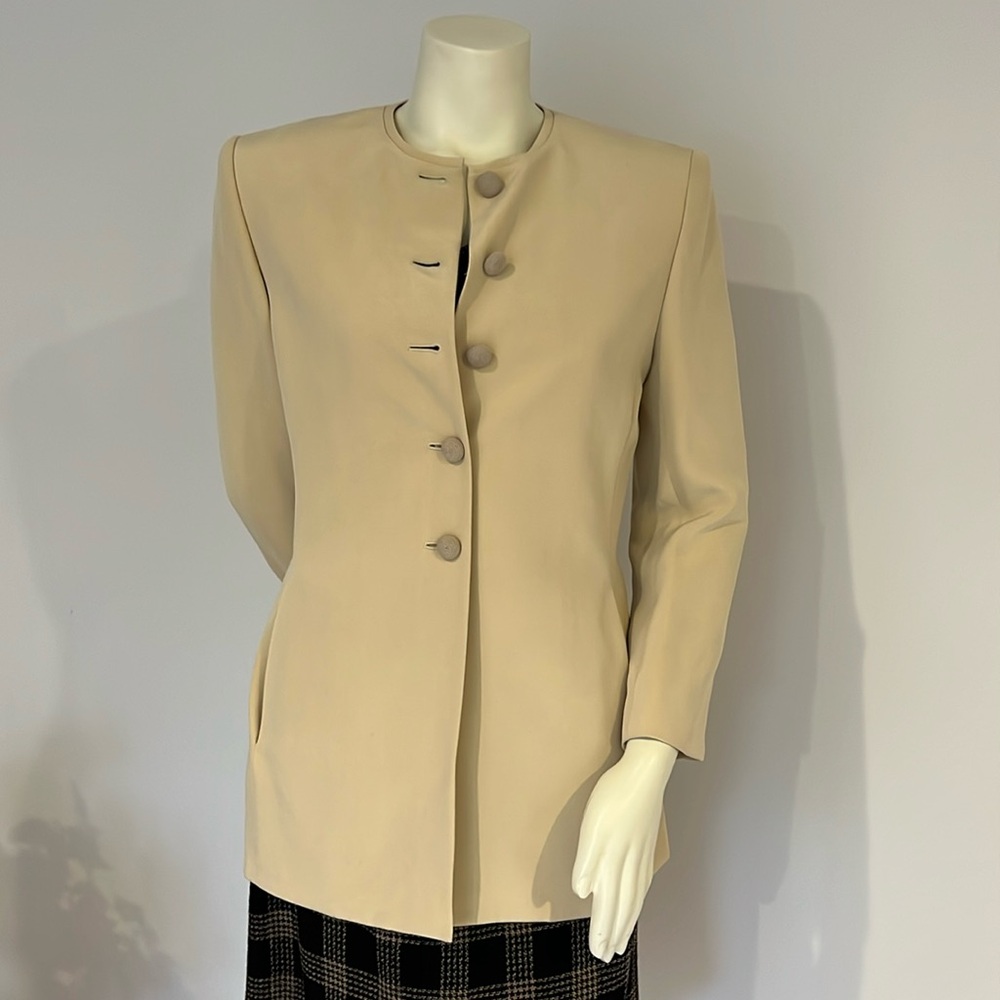 Vintage Jones New York silk jacket + free gift 🎁